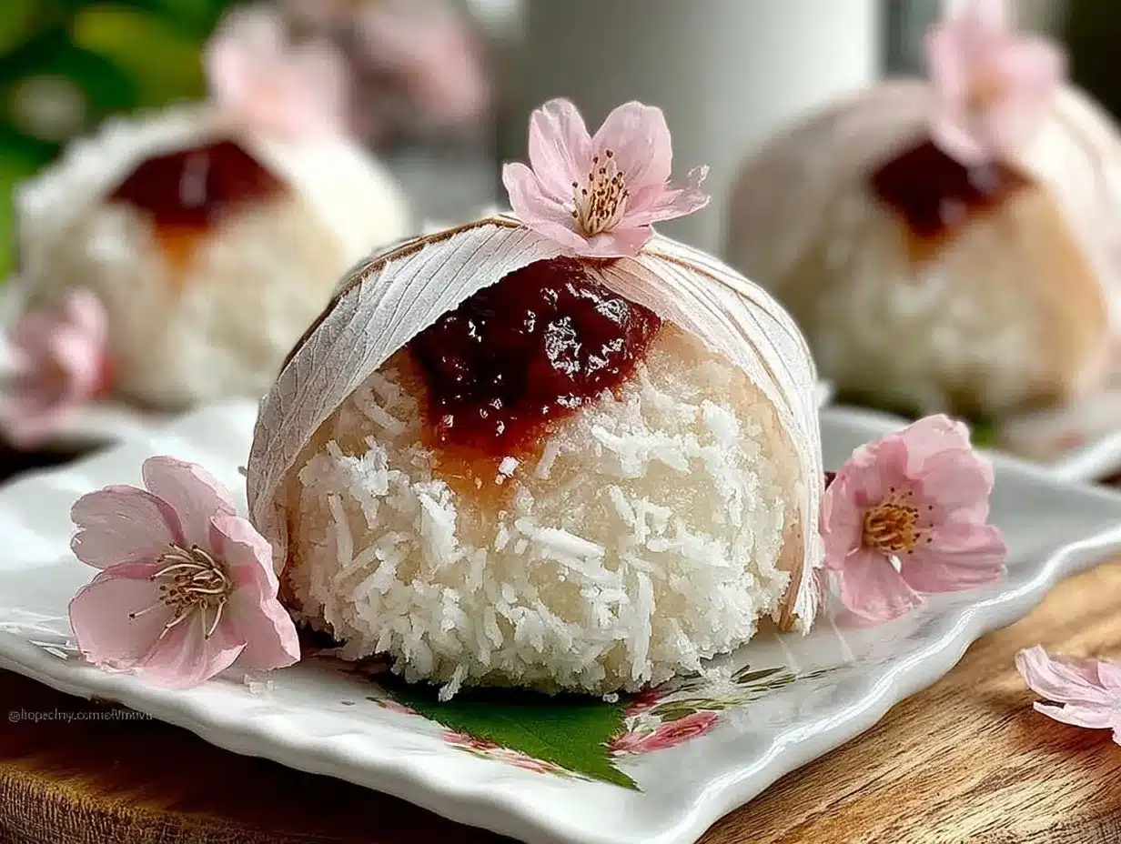 sakura mochi recipe preparation steps