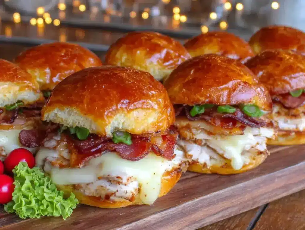 Savory Hot Brown Kentucky Derby Sliders - featured image