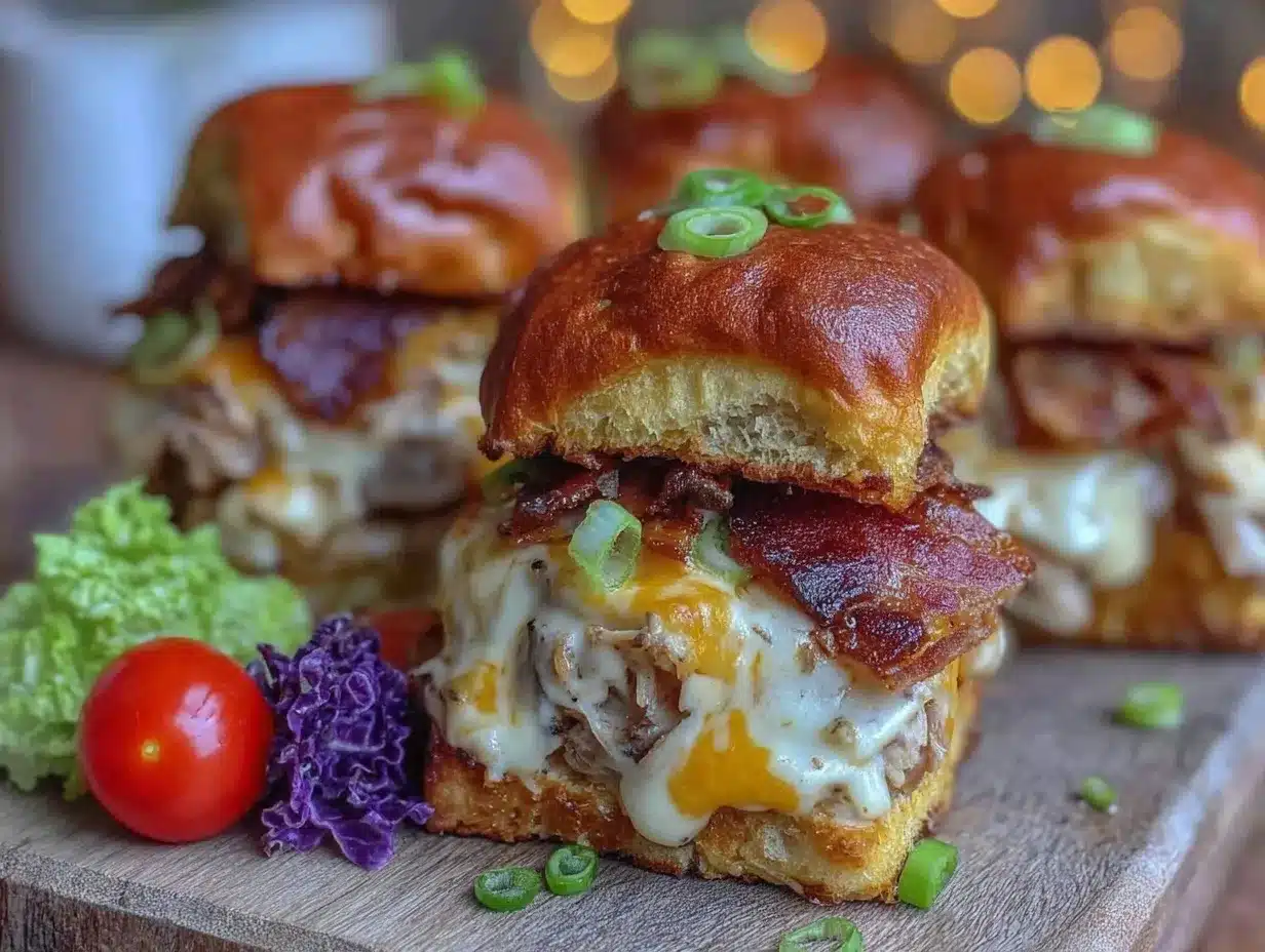 Savory Hot Brown Kentucky Derby Sliders preparation steps