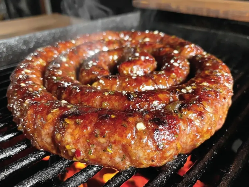 South African braai boerewors sausage coil - featured image