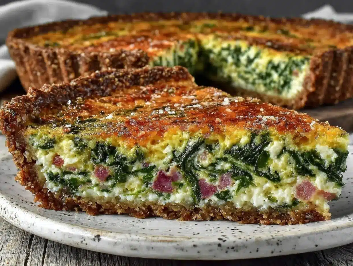 spinach quiche lorraine preparation steps