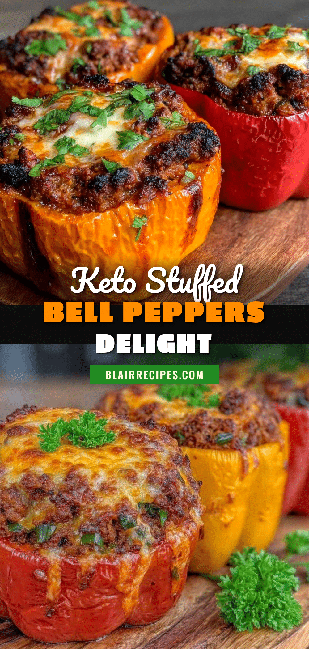 stuffed bell peppers without rice recipe