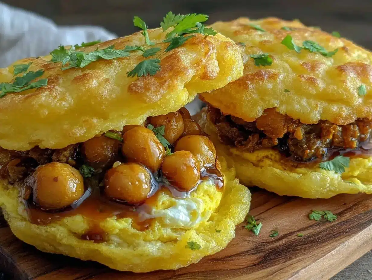Trinidadian doubles recipe preparation steps