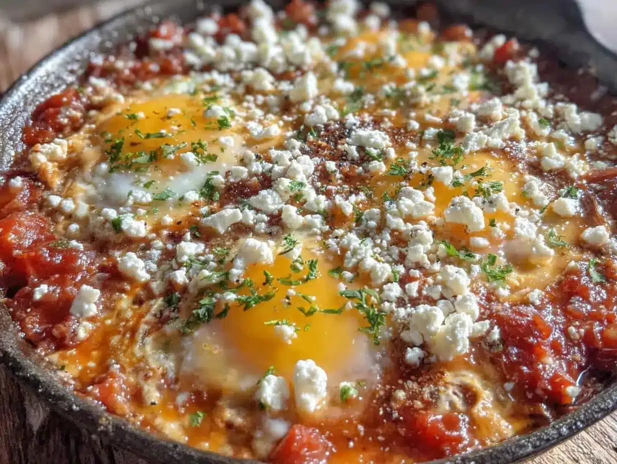 Turkish shakshuka recipe preparation steps