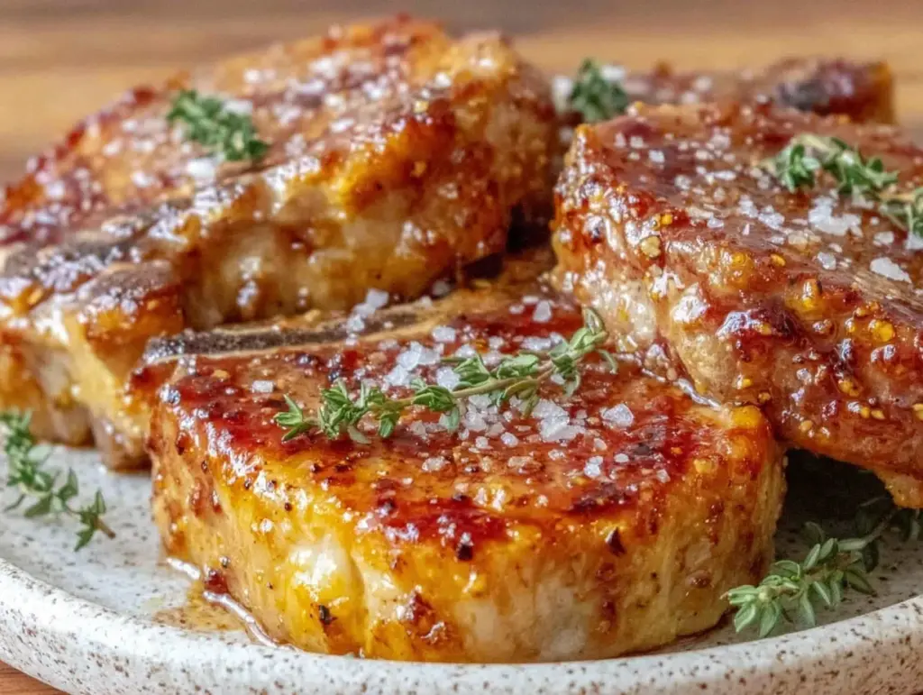 air fryer pork chops - featured image
