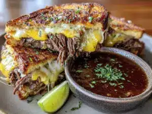 birria grilled cheese - featured image