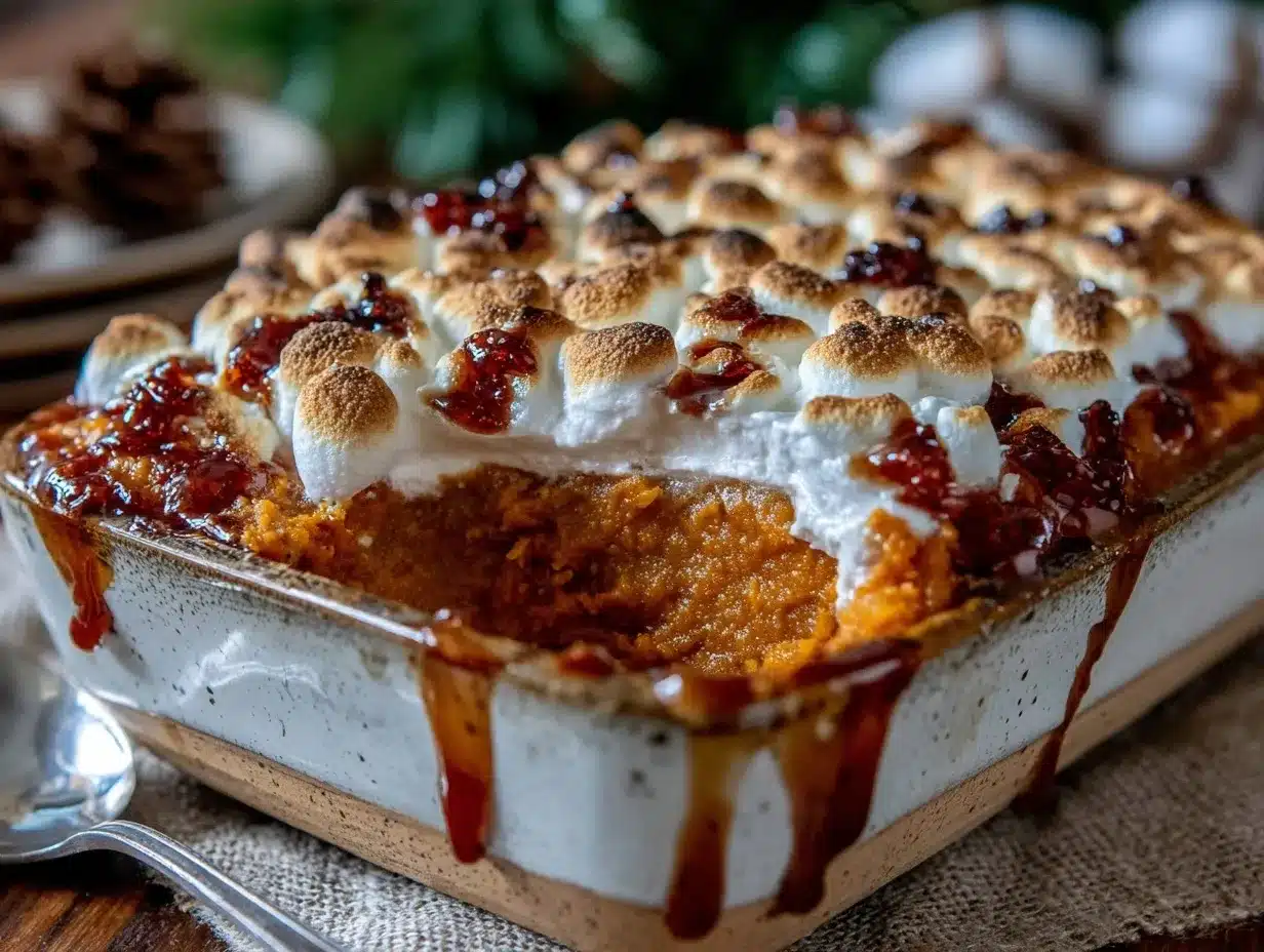 brown butter sweet potato casserole preparation steps