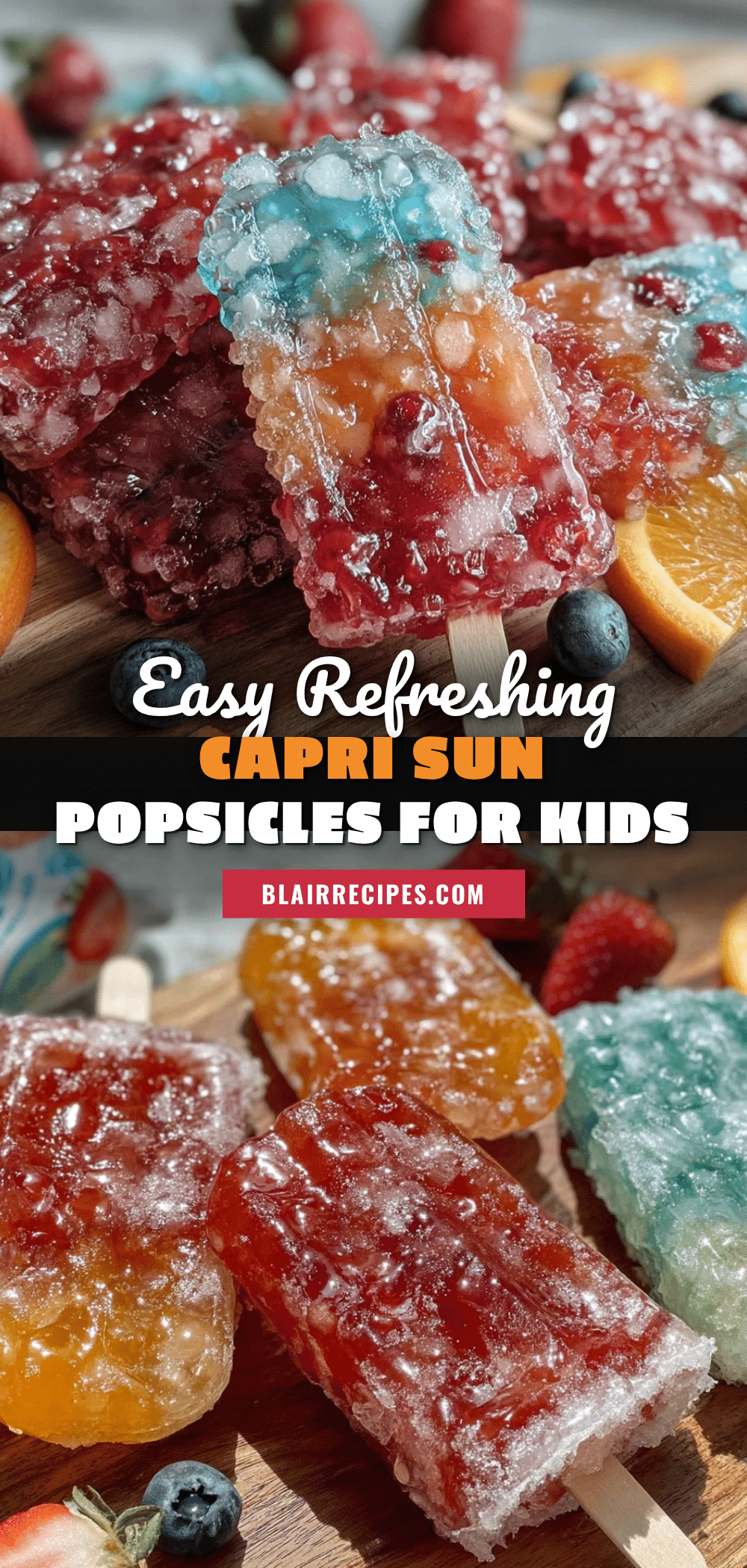 Capri Sun popsicles recipe