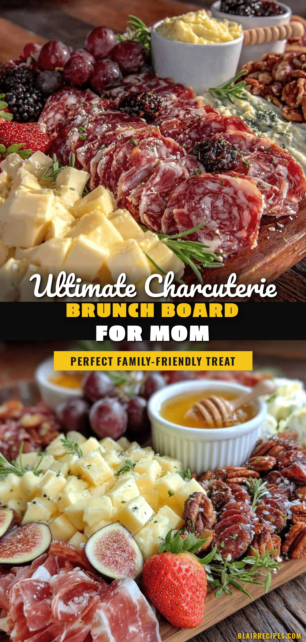charcuterie brunch board for mothers day recipe