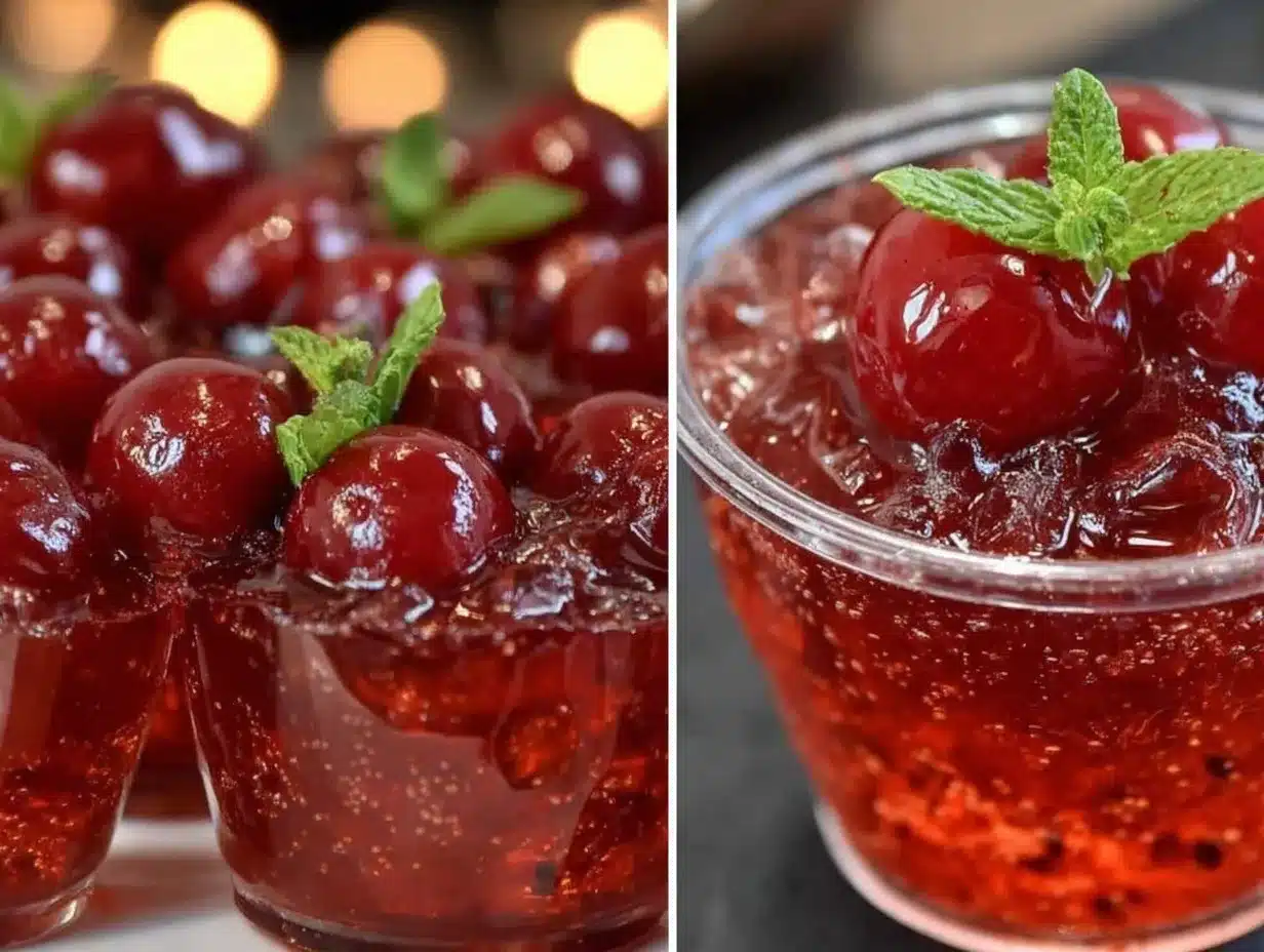 cherry bomb jello shots preparation steps