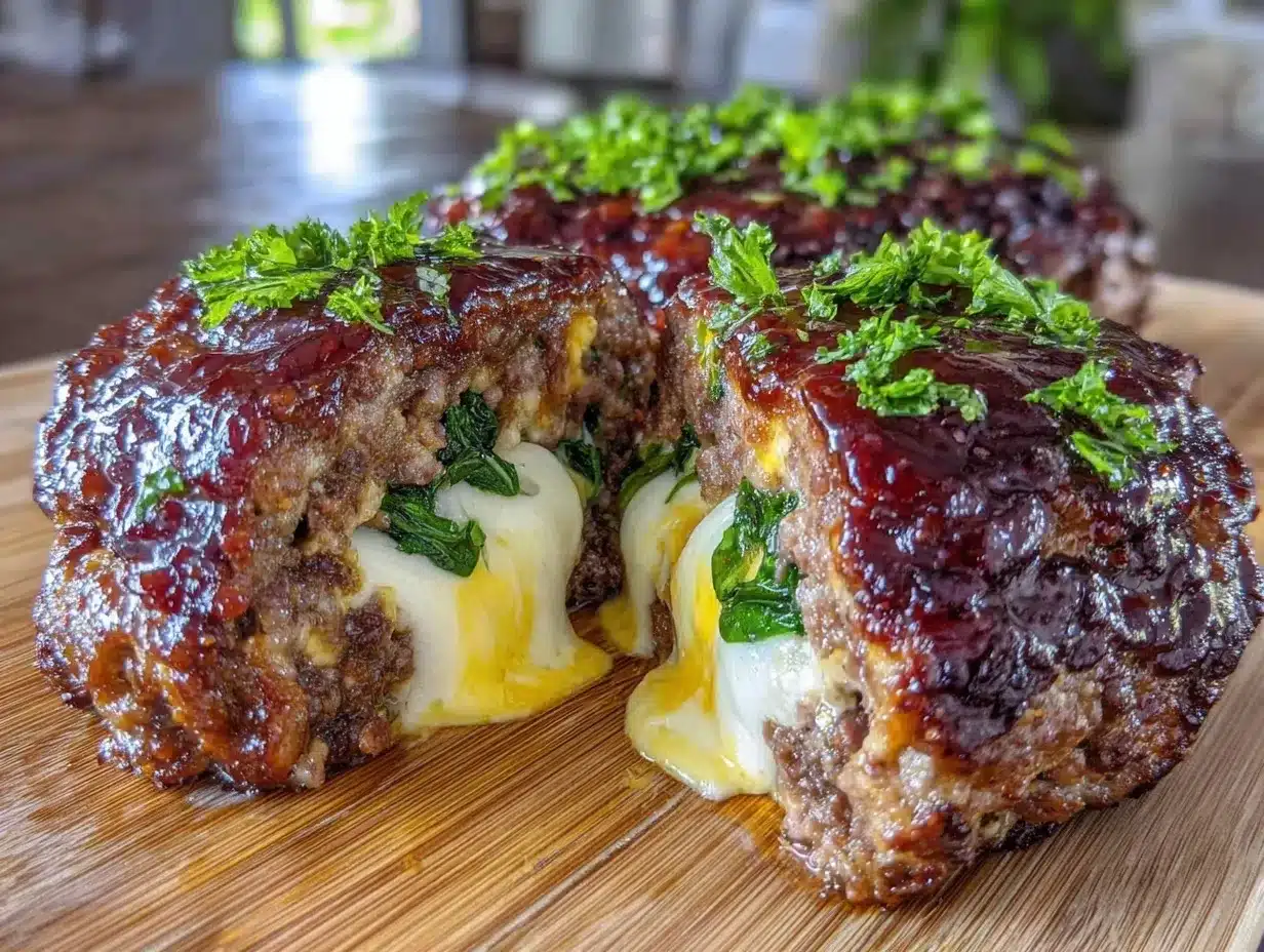 cozy stuffed meatloaf preparation steps