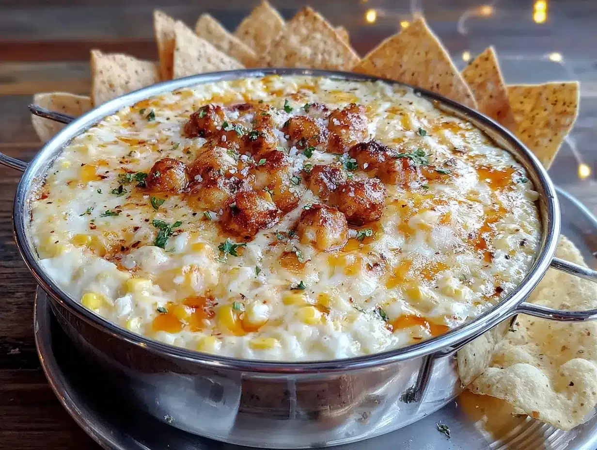 creamy slow cooker street corn dip preparation steps