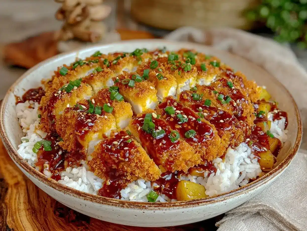 crispy chicken katsu curry preparation steps