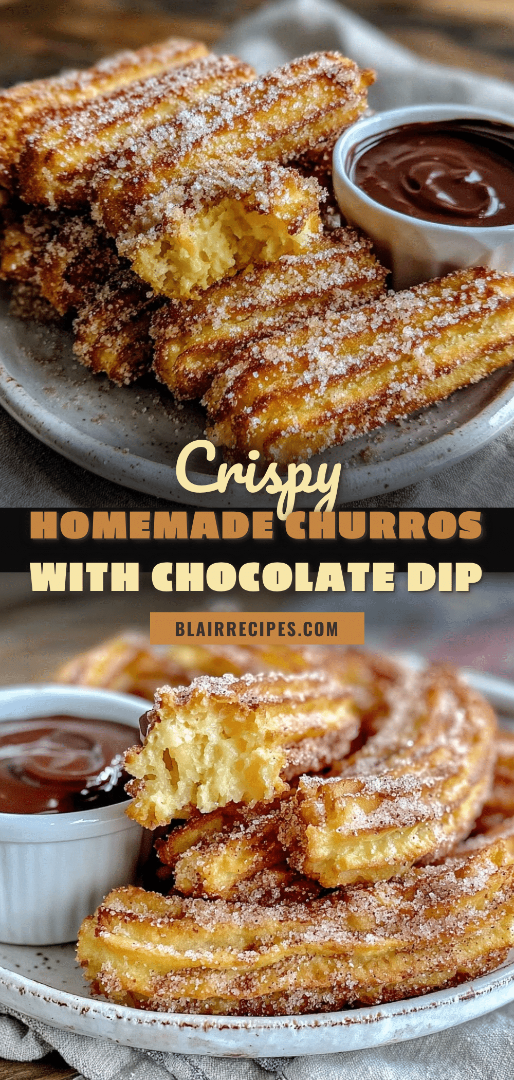 crispy homemade churros recipe