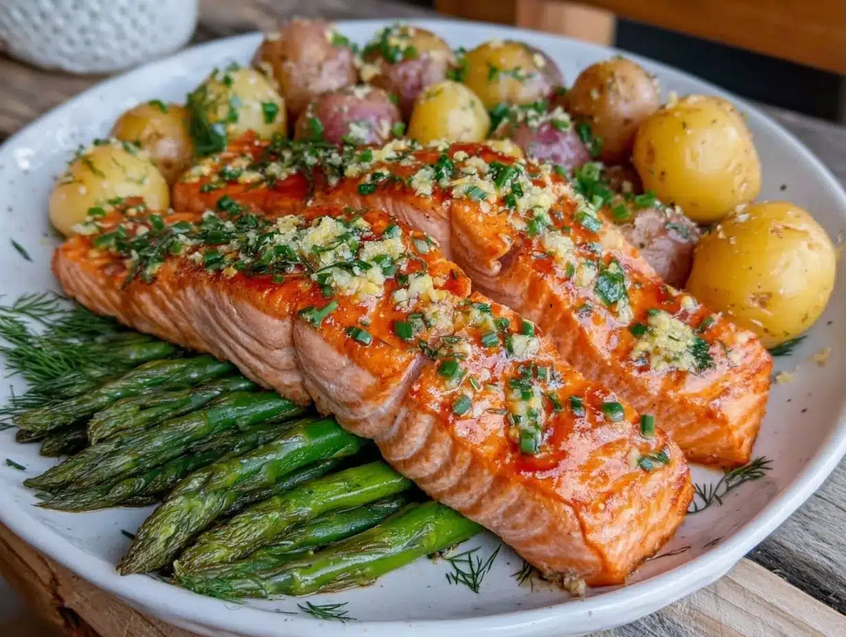 crispy salmon recipe preparation steps