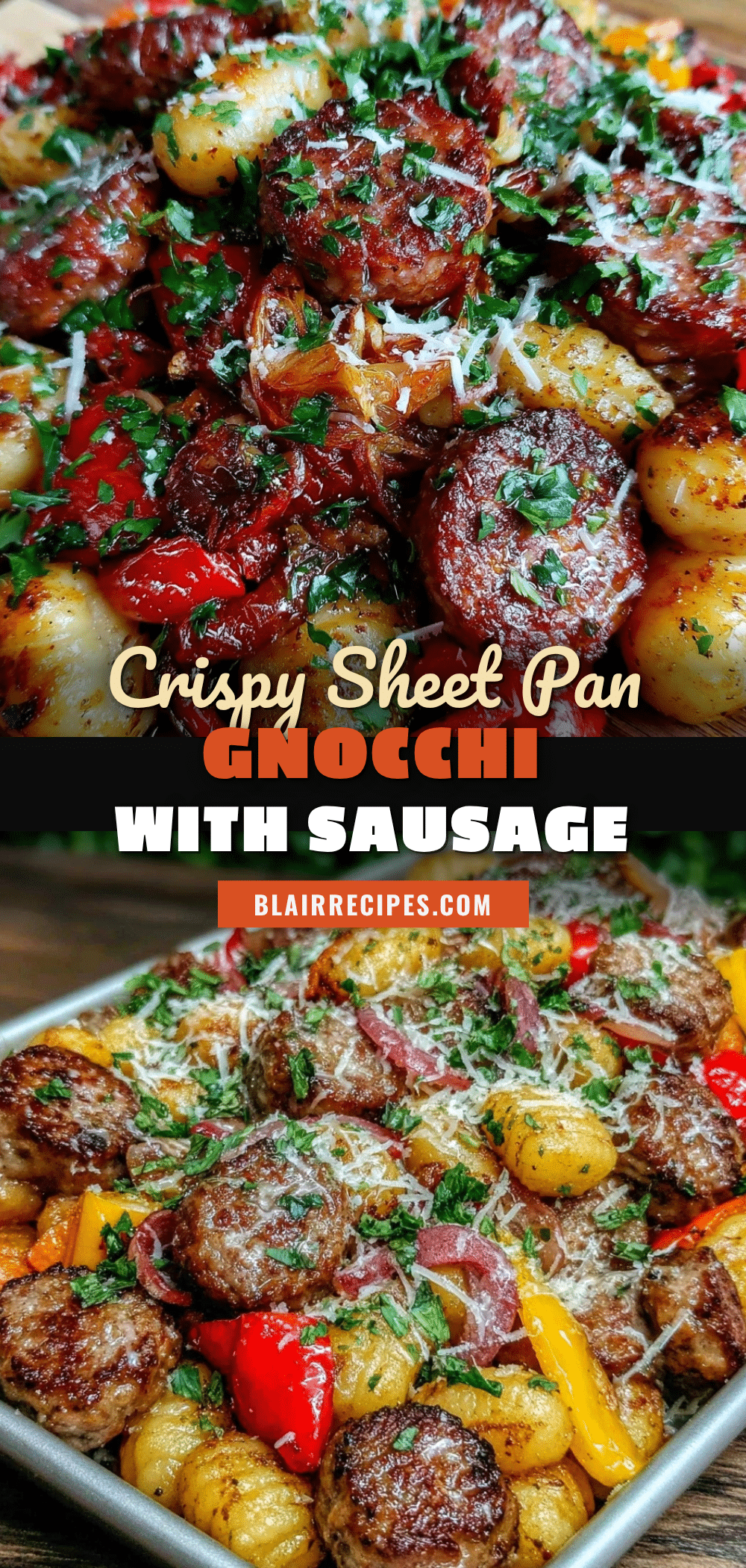 crispy sheet pan gnocchi recipe