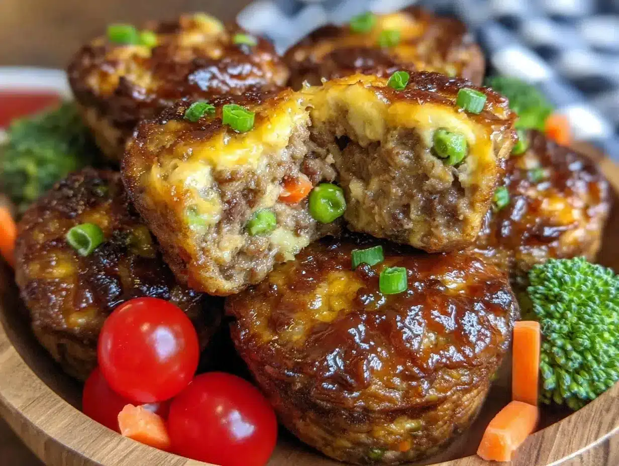 easy mini meatloaf muffins preparation steps