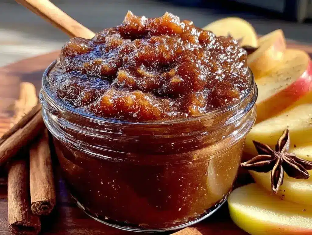 easy slow cooker apple butter recipe - featured image