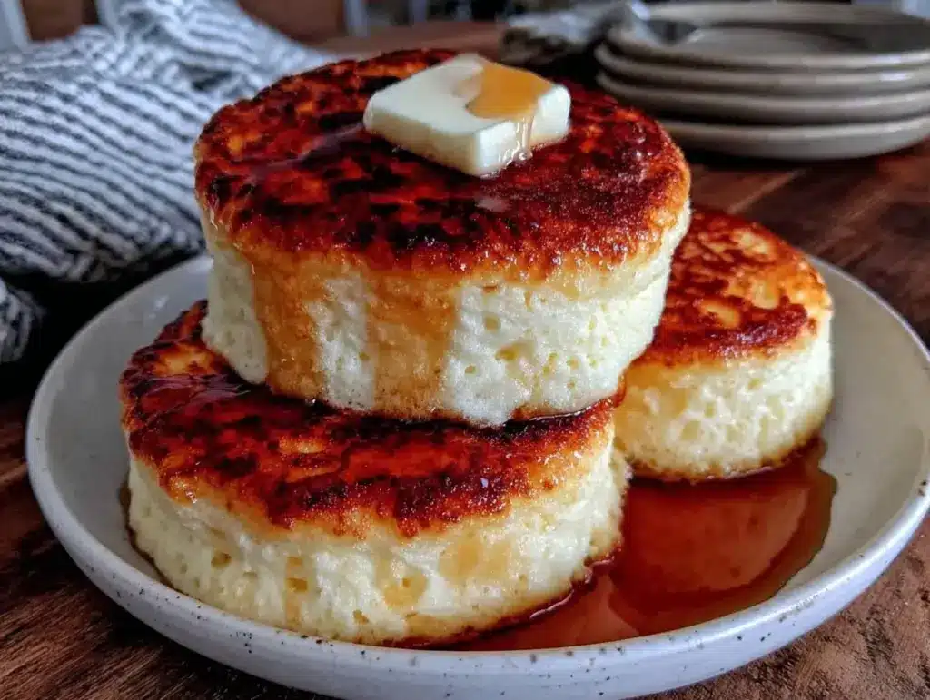 fluffy Japanese souffle pancakes - featured image