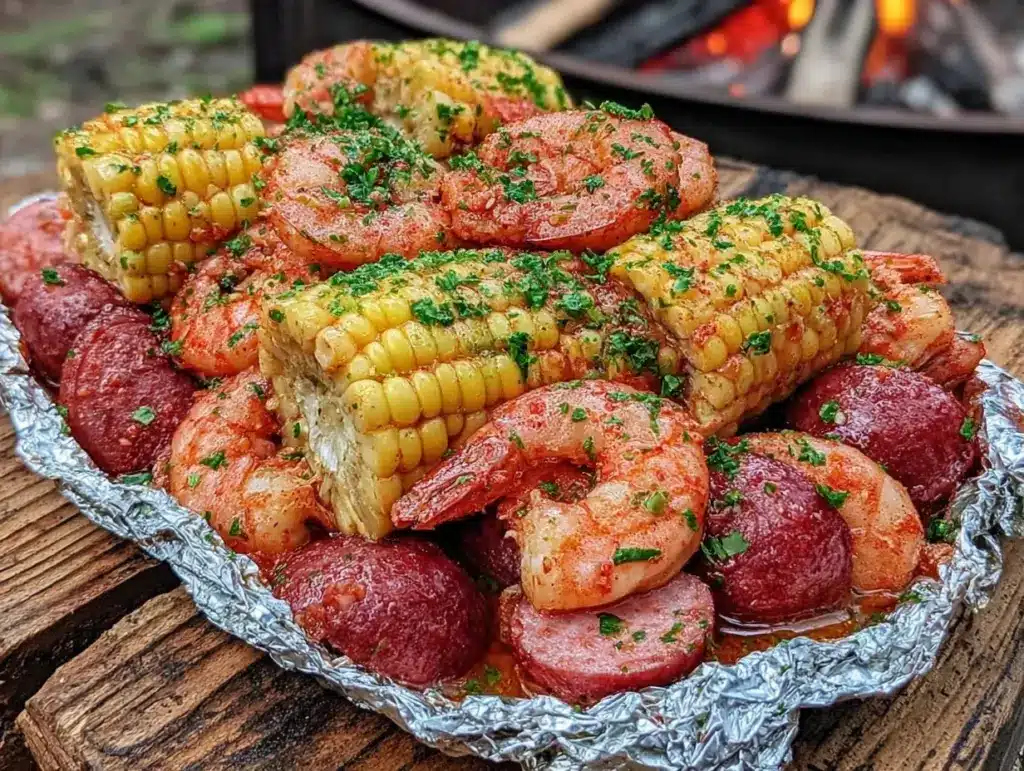 foil packet shrimp boil - featured image