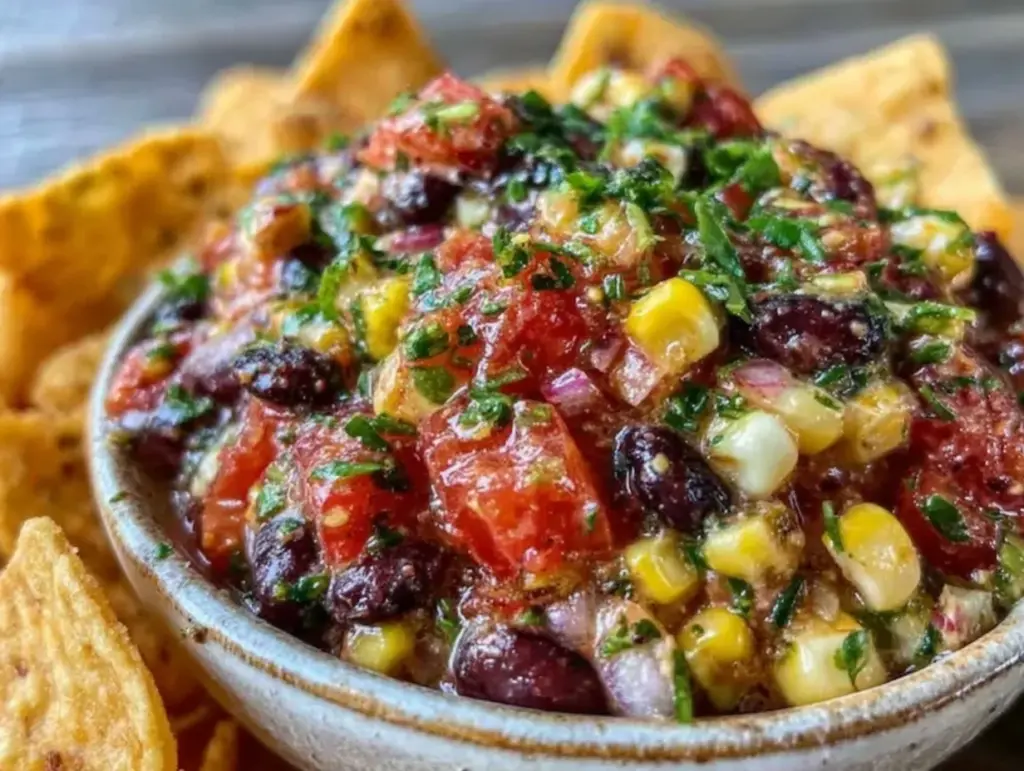 fresh cowboy caviar dip - featured image