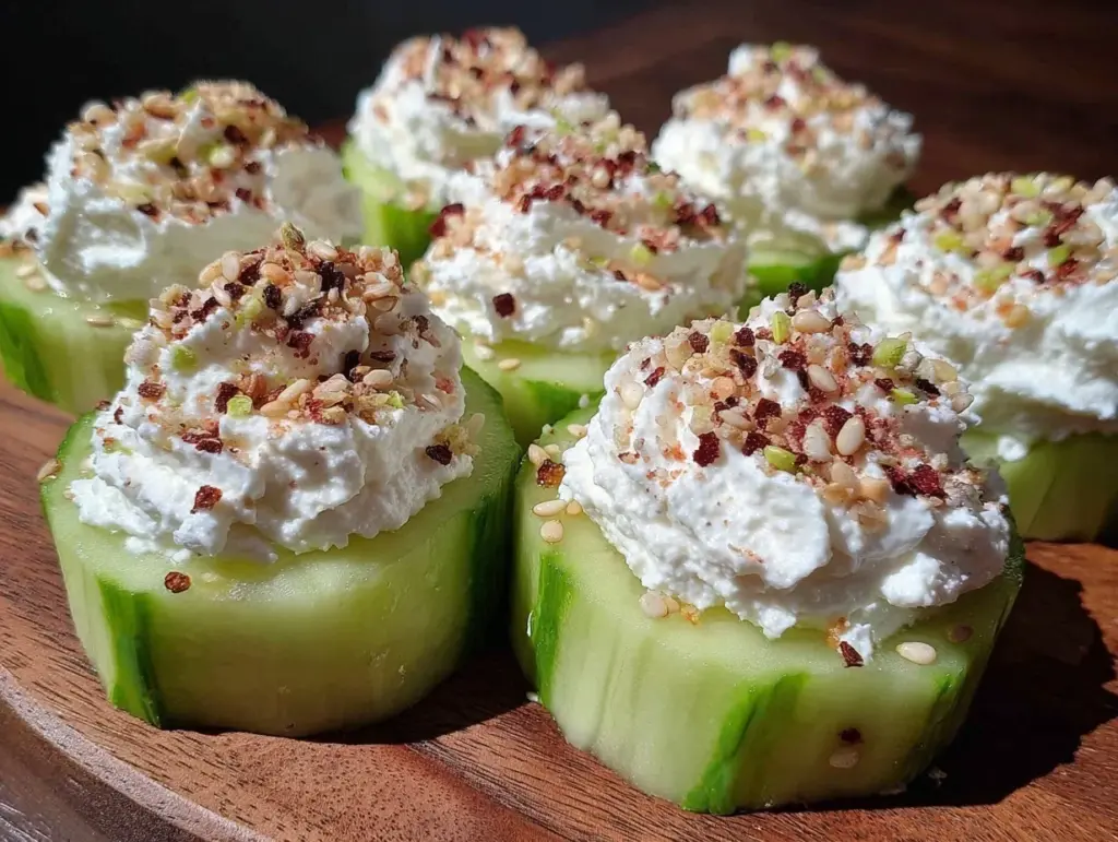 fresh cucumber bites - featured image