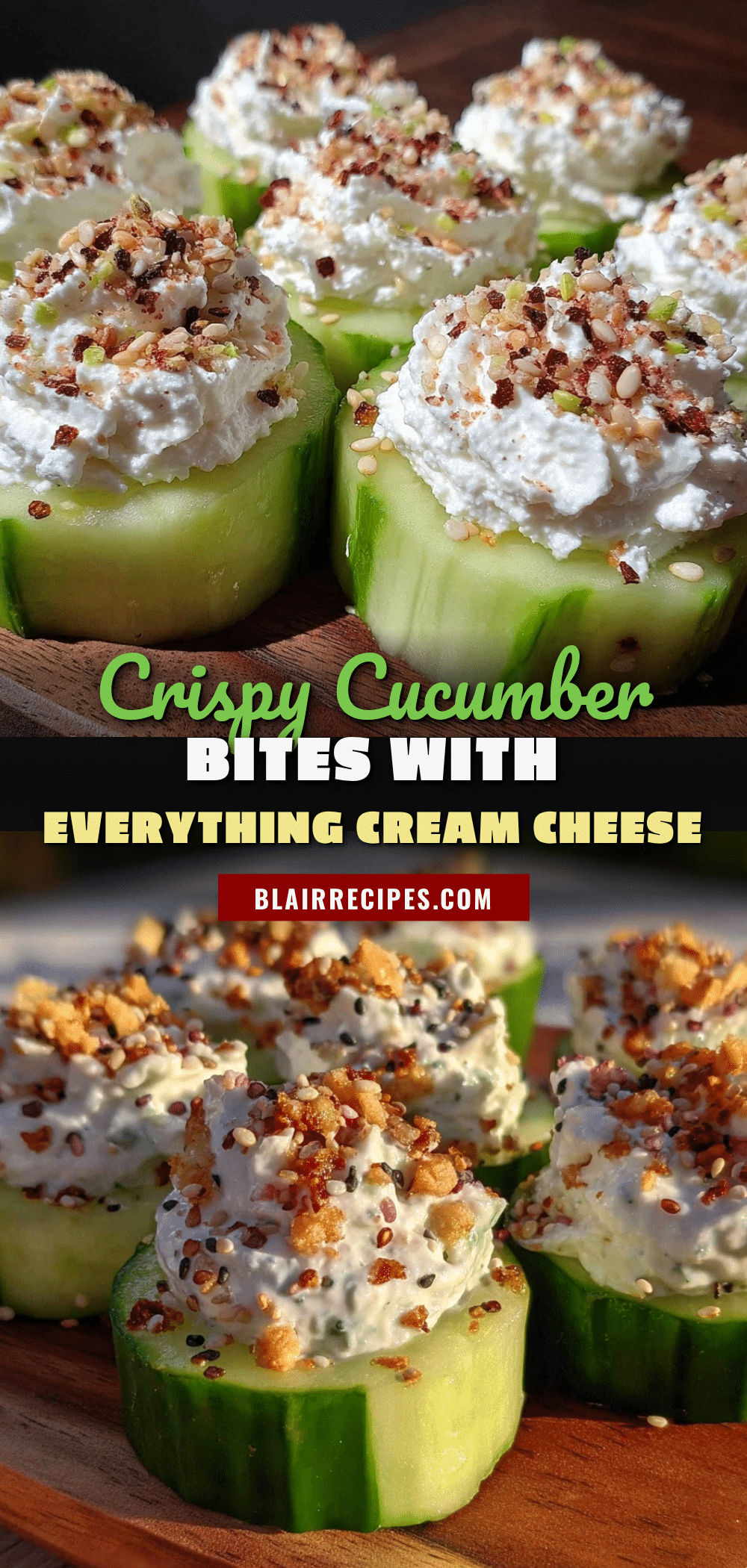 fresh cucumber bites recipe