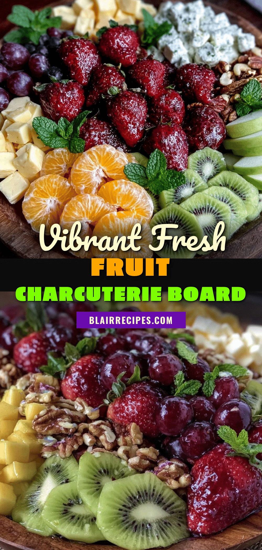 fresh fruit charcuterie board recipe