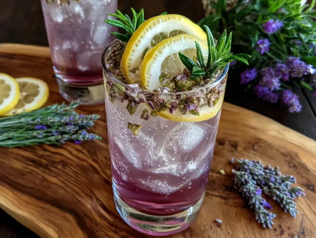 fresh lavender lemonade - featured image