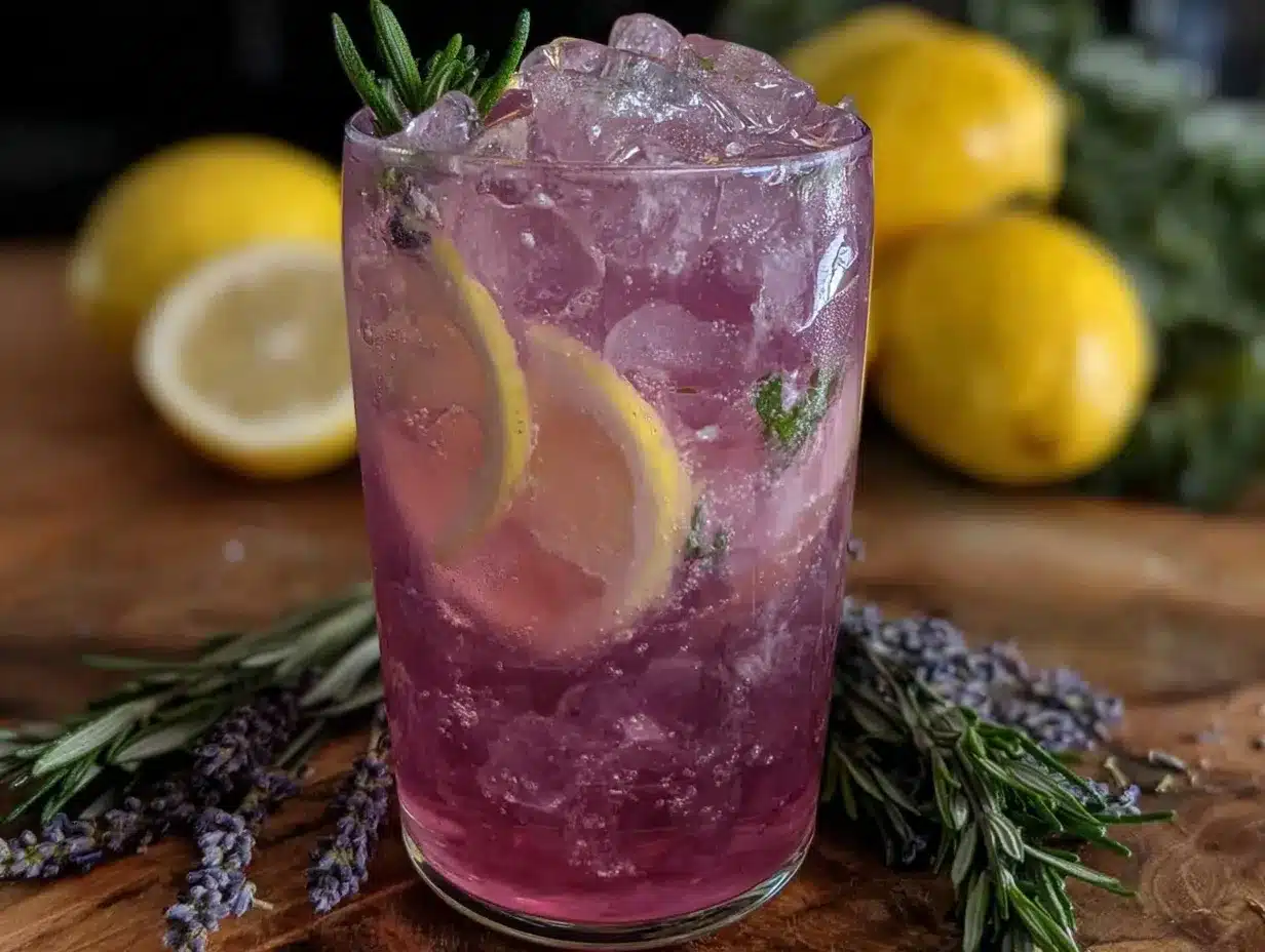 fresh lavender lemonade preparation steps