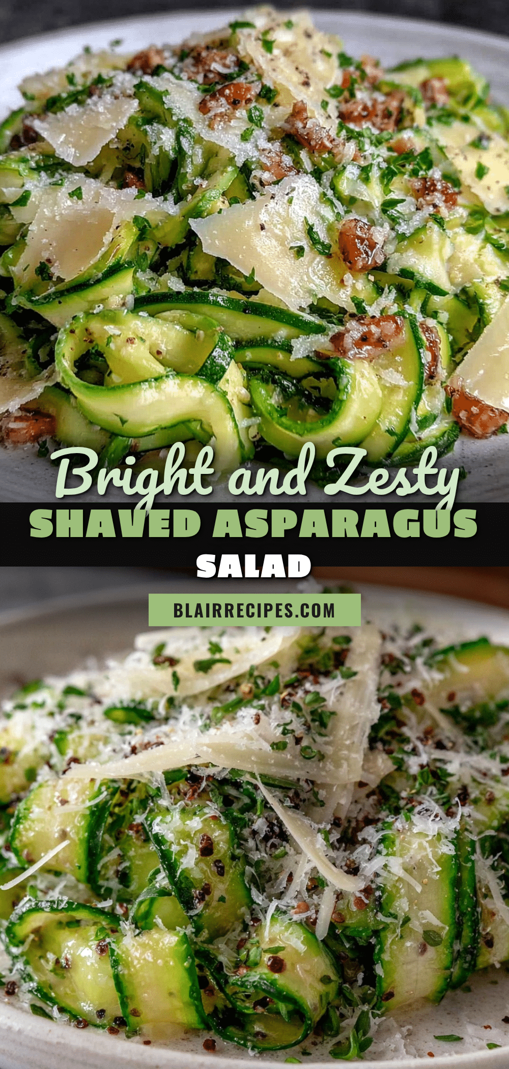 fresh shaved asparagus salad recipe