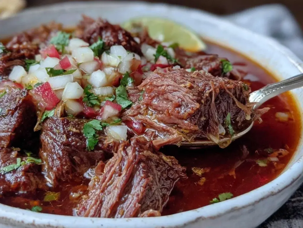 instant pot beef birria stew - featured image
