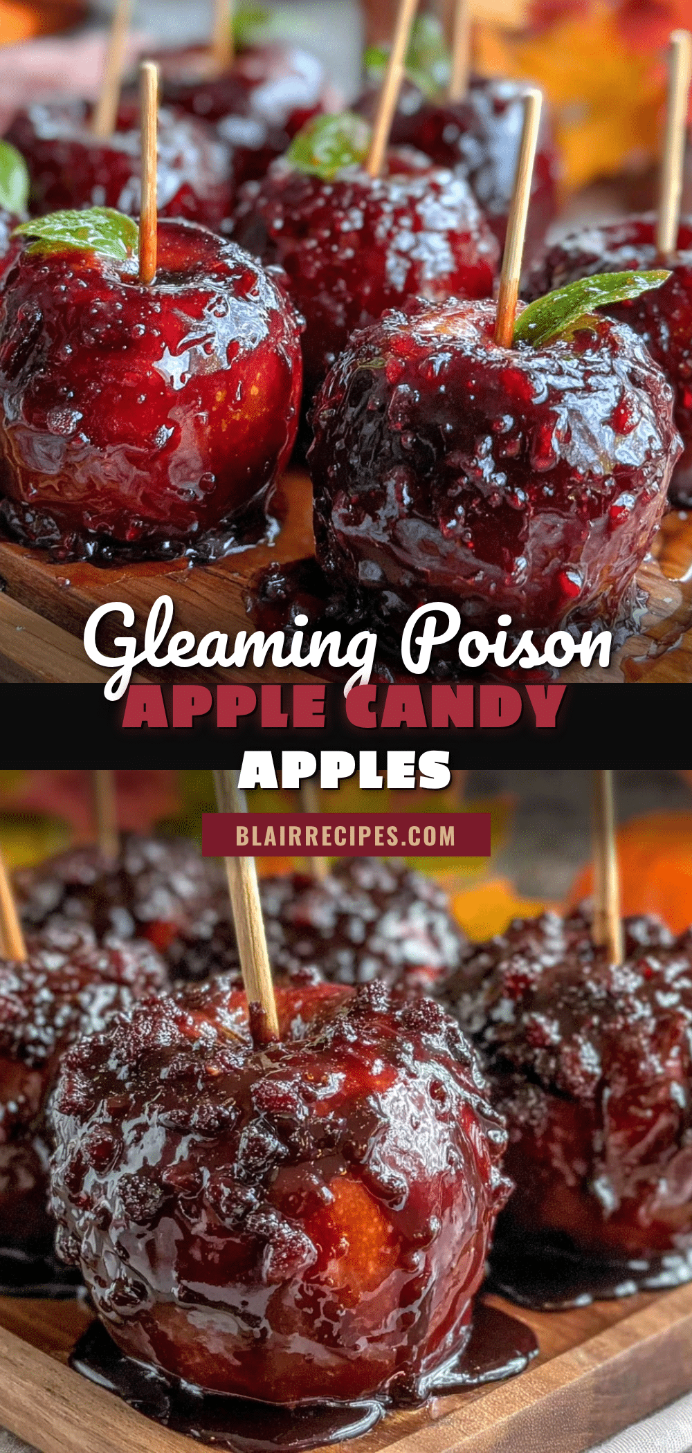 poison apple candy apples recipe