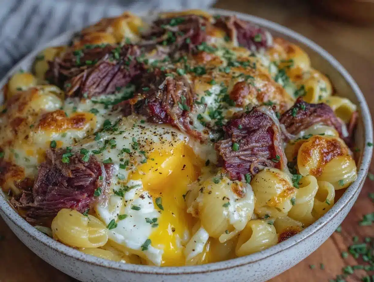 smoked brisket mac and cheese preparation steps