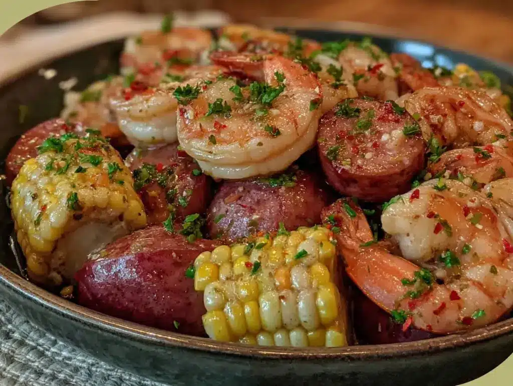 spicy Cajun shrimp boil - featured image