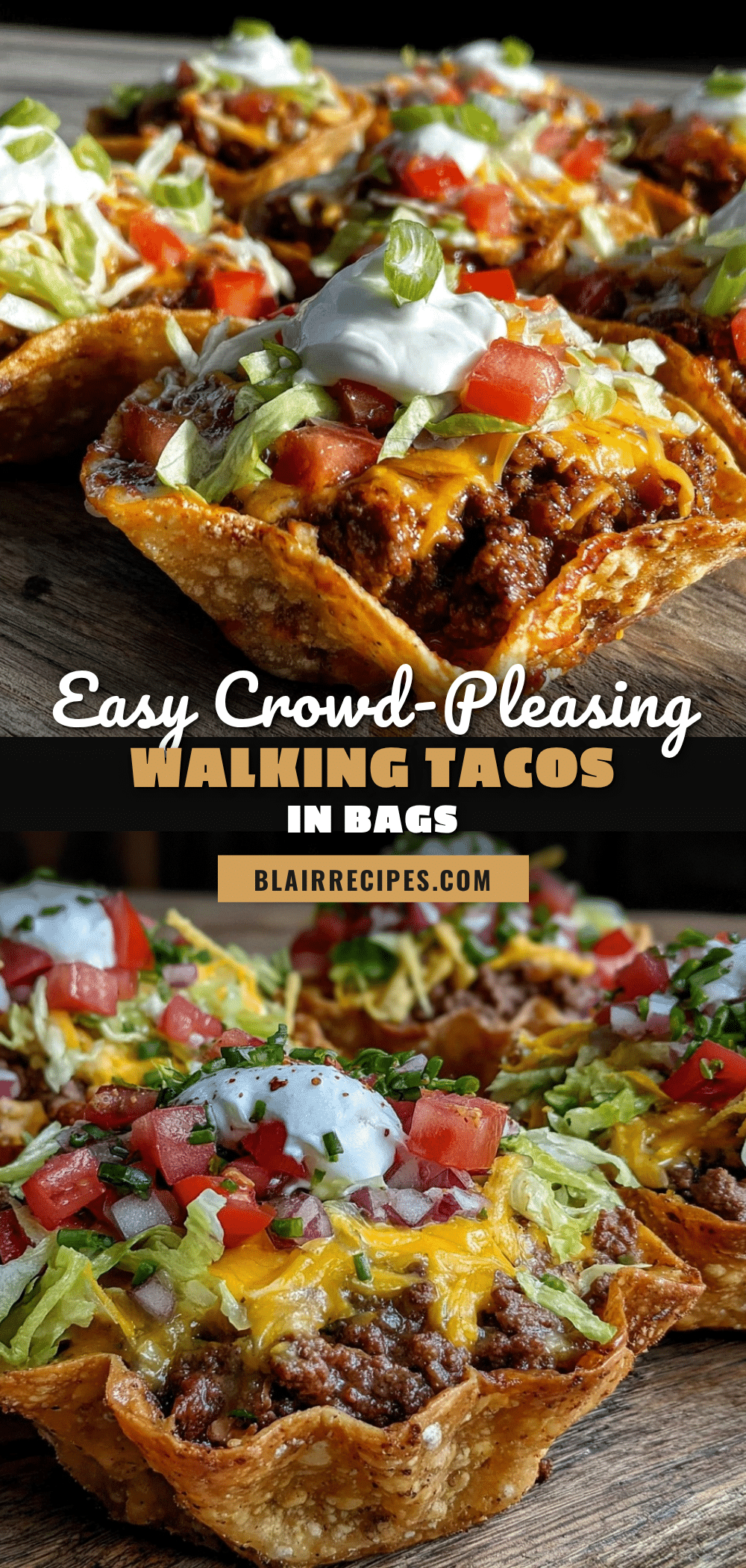 walking tacos in bags recipe
